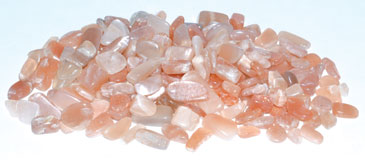 (image for) 1 lb Sunstone tumbled chips 6-8mm