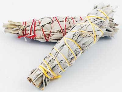 (image for) California White Sage smudge 3"